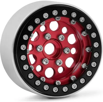 Kavan 1.9'' Hliníkové beadlock disky pro 1/10 crawler/expedice červené - 2 ks - expresní doprava