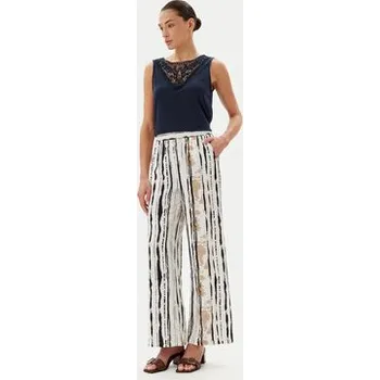 Dámské kalhoty JDY Kalhoty z materiálu Troya 15339132 Bílá Wide Leg S_32