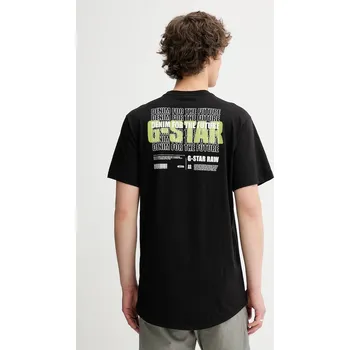Pánské tričko Bavlněné tričko G-Star D26043.C372 černá 99X, vel. XXL