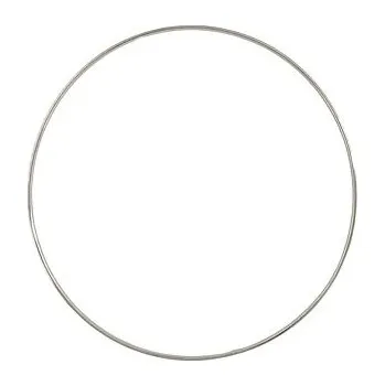 Náramek Stříbrný náramek kruh tenký