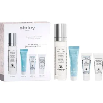Kosmetika SISLEY Pece-o-plet Anti-aging-peceAll Day All Year Discovery Program Celodenní celoroční péče 50 ml + Gelový odličovač očí a rtů 15 Krém na krk 10 1 Stk. (8&nbsp;366,00 Kč / 1 ks.)