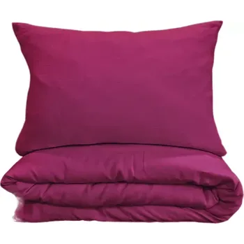 Povlečení Povlečení Mušelín bordó 140x200, 70x90 cm