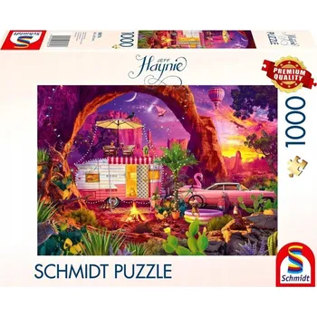 Puzzle Schmidt Spiele 1000dílné Puzzle Schmidt Spiele - PQ Puzzle 1000dílné Puzzle JEFF HAYNIE Desert Stop