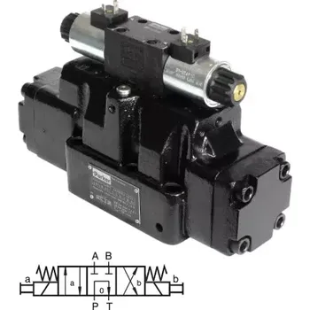 Rozvaděč D81VW009C2NJW Nepřímo řízený hydraulický šoupátkový rozvaděč PARKER, NG25