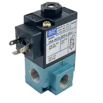 Ventil 35A-ACA-DFFJ-2K vzduchový 3/2 cestný ventil MAC, napští 24 V DC, vnitřní závit G1/8