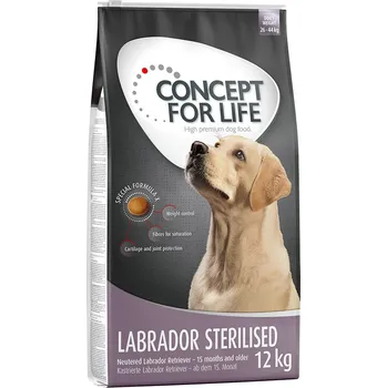 Krmivo pro psa 2x12kg Concept for Life Labrador Sterilised