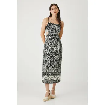 Dámské šaty Šaty s příměsí lnu Medicine RS25.SUDB12 černá 99F, vel. XS