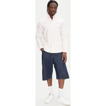 Pánská košile Tommy Jeans Košile DM0DM21298 Růžová Regular Fit S