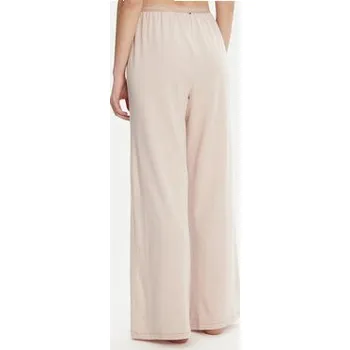 Dámské pyžamo Tommy Hilfiger Pyžamové kalhoty UW0UW05776 Béžová Relaxed Fit S