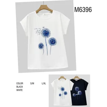 Triko potisk CHMÍŘÍ kr. rukáv M6396 barva: bílá, velikost: L/XL