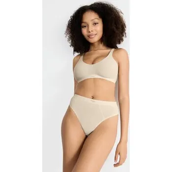 Dámské spodní prádlo Sloggi Podprsenka bez kostic Ever Ease 10219673 Béžová S_PLUS