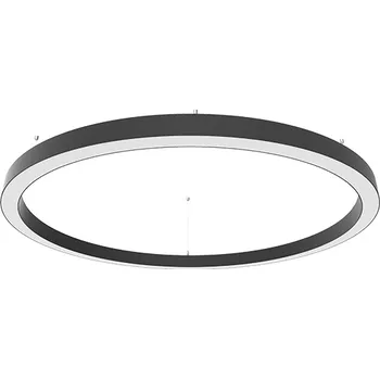 LED páska Ledshopik Ohýbaný kruhový LED profil s oboustranným svícením RING-50C - bílý - Profil bílý RING-50C - průměr 127cm