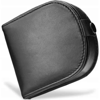 Peněženka Visconti peněženka na mince z přírodní lícové kůže černá - muž