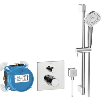 Sprchový set IDEAL STANDARD - CeraTherm Sprchový set s termostatem pod omítku, s tělesem, 3 proudy, chrom A7599AA