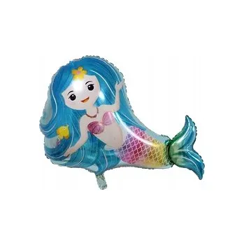 Balónek Fóliový balónek Mořská panna (60 cm * 82 cm)