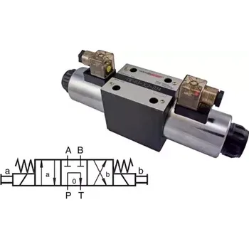 Rozvaděč FW-03-3C6-A220 hydraulický šoupátkový rozvaděč NG10, 120 l/min, 315 bar, 220 V AC