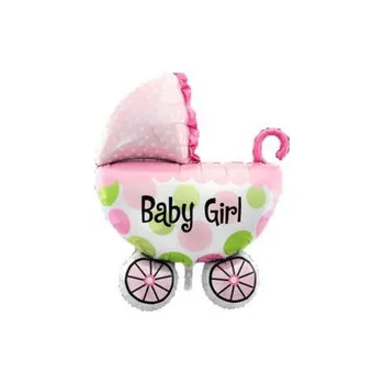 Balónek Fóliový balónek Baby Girl (92 x 94 cm)