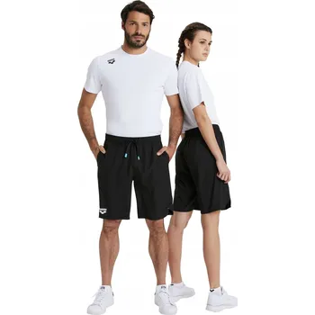 Pánské kraťasy Kraťasy Arena TEAM BERMUDA PANEL BLACK S