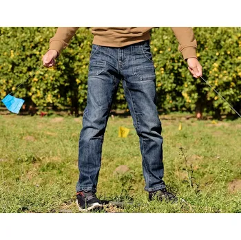 Dívčí džíny e.s. Džíny POWERdenim, dětská velikost 110/116 stonewashed Strauss