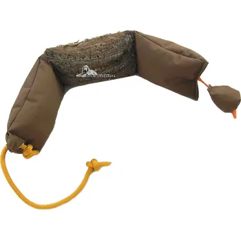 tréninková pomůcka pro psa Bracco Duck Dummy S PEŘÍM atrapa kachny 1200g