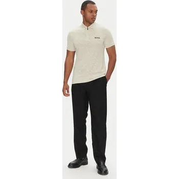 BOSS Polokošile Philix Toc Jq 50538106 Béžová Slim Fit XL
