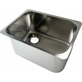 Nerezový dřez OEM Dřez lisovaný 330x235x180mm L