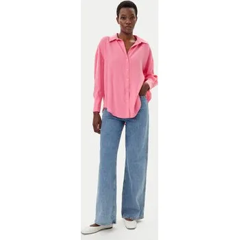 Dámská košile ONLY Košile Zazima 15272523 Růžová Oversize S