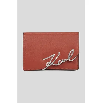 Kožená peněženka Karl Lagerfeld K/SIGNATURE A3W32018 červená 29X, vel. ONE SIZE