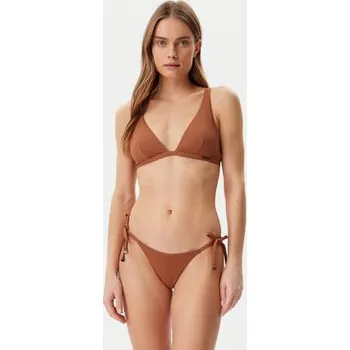 Dámské plavky Calvin Klein Swimwear Vrchní část bikin KW0KW02844 Hnědá XL