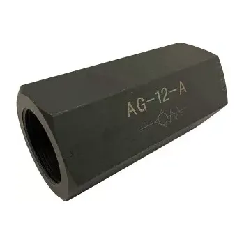 Ventil AG-03-A Zpětný ventil do potrubí se závitem G 1/2", průtok 50 l/min, tlak 315 bar
