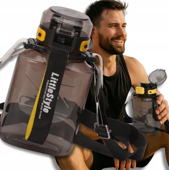 Láhev TRESSARI Motivační láhev z TRITANU 920 ml lahev na pití vzduchotěsný BPA FREE voda