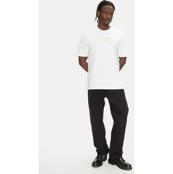 Pánské tričko Just Cavalli T-Shirt 78OAHT16 Bílá Regular Fit XXL