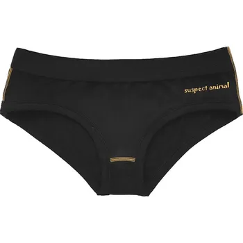 Dětské funkční kalhotky Bikini VIKING černá Bamboo Ultra - Hnědá / 110