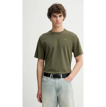 Pánské tričko Bavlněné tričko G-Star pánské, zelená barva, D26043-C372 D26043.C372 78X, vel. M