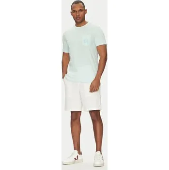 Pánské tričko Blend T-Shirt 20718299 Zelená Regular Fit S