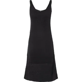 Dámské šaty esmara® Dámské háčkované šaty, postavu zdůrazňující střih (černá, L(44/46))