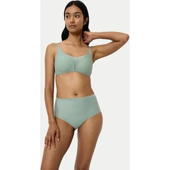 Kalhotky Triumph Klasické kalhotky s vysokým pasem Shape Smart 10209655 Zelená M