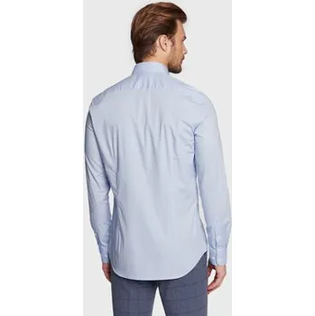 Pánská košile Tommy Hilfiger Košile MW0MW25040 Světle modrá Slim Fit 42