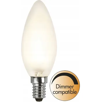 Žárovka LED žárovka E14 4W 2700K svíčka Teplá stmívatelná