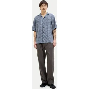 Pánská košile Jack & Jones Košile Bluvincent 12273289 Modrá Relaxed Fit S