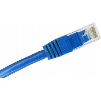 Síťový kabel ALANTEC PATCH KABEL U/UTP KAT.6A LSOH 0.25M MODRÝ
