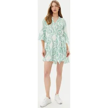 Dámské šaty Vero Moda Každodenní šaty Melba 10329936 Zelená Loose Fit S