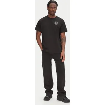 Pánské tričko G-Star Raw T-Shirt Back Graphic D26046-C336 Černá Loose Fit XL