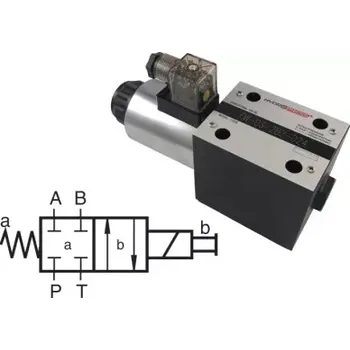Rozvaděč FW-03-2B2BL-A220 -Přímo řízený hydraulický šoupátkový rozvaděč s nouzovým ovládáním / NG10