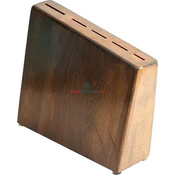 Kuchyňský nůž Stylový a funkční stojánek na 5 nožů z bukového dřeva Pirge Classic®