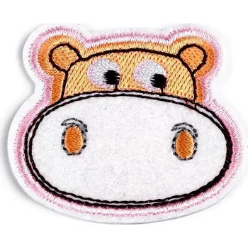 Nažehlovačka, hroch, 55x45 mm