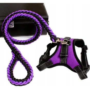 Vodítko pro psa Beztlakové postroje pro velkého a středního psa L a SILNÁ VODÍTKO 120 cm,