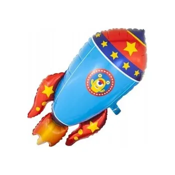 Balónek Fóliový balónek Raketa (88 cm * 50 cm)