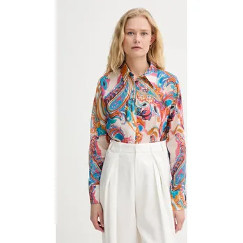 Pánská košile Bavlněná košile Morgan CGODI.F béžová 01X, vel. 38