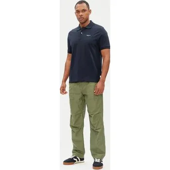 Pánské tričko Pepe Jeans Polokošile Essential PM542298 Tmavomodrá Regular Fit M